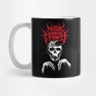 Mutual Hostility Payback Red Logo Mug